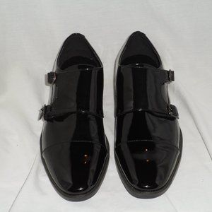 Patent Leather Monk Strap Men's Dress Shoes